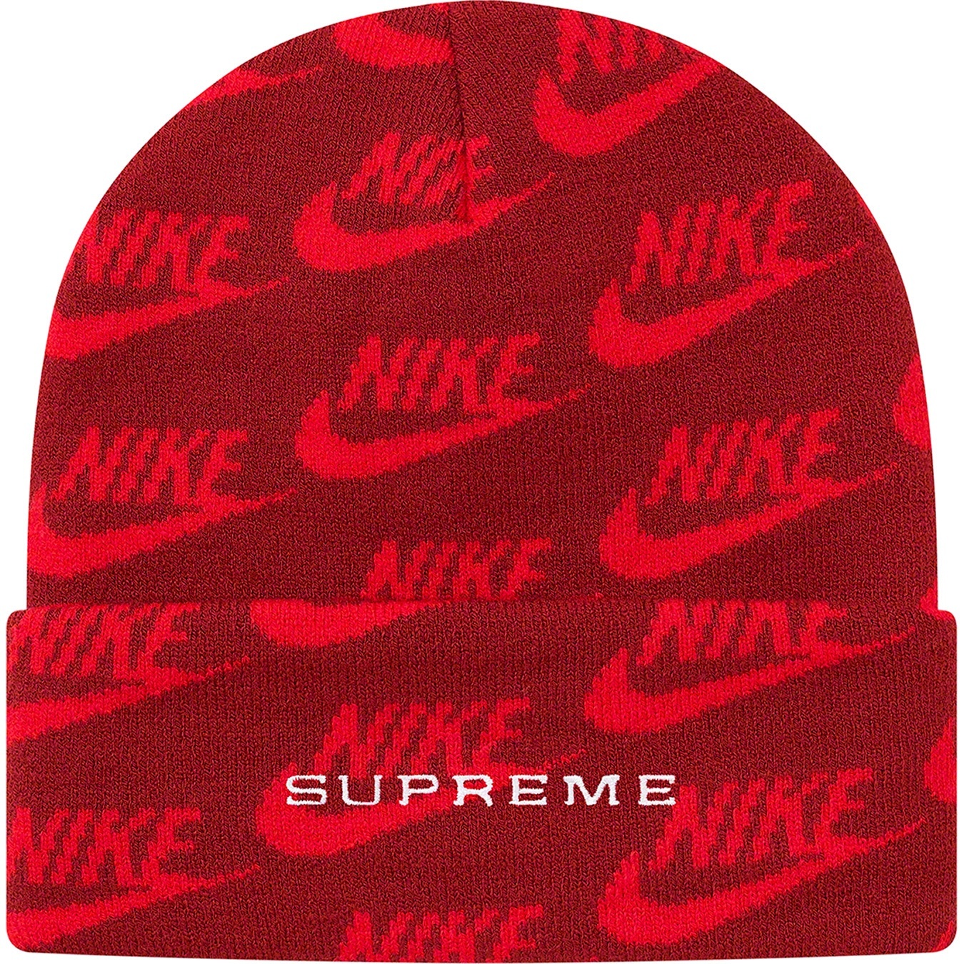 Supreme®/Nike® Jacquard Logos Beanie view 3